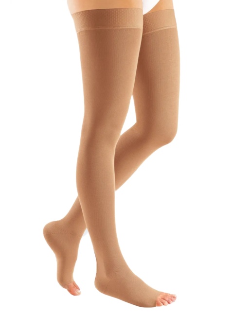 rajstopy uciskowe otwarte palce mediven 550