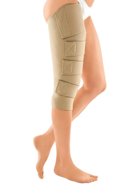 circaid® juxtafit essentials nieelastyczna odzież uciskowa na udo z kolanem