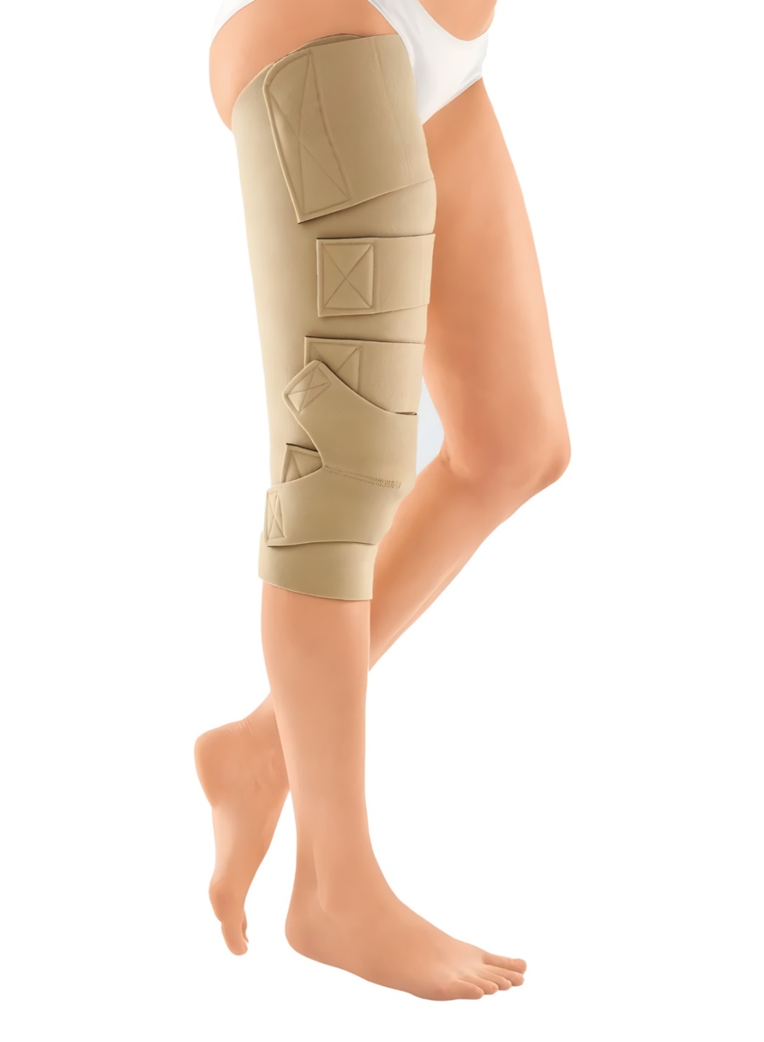 circaid® juxtafit essentials nieelastyczna odzież uciskowa na udo z kolanem